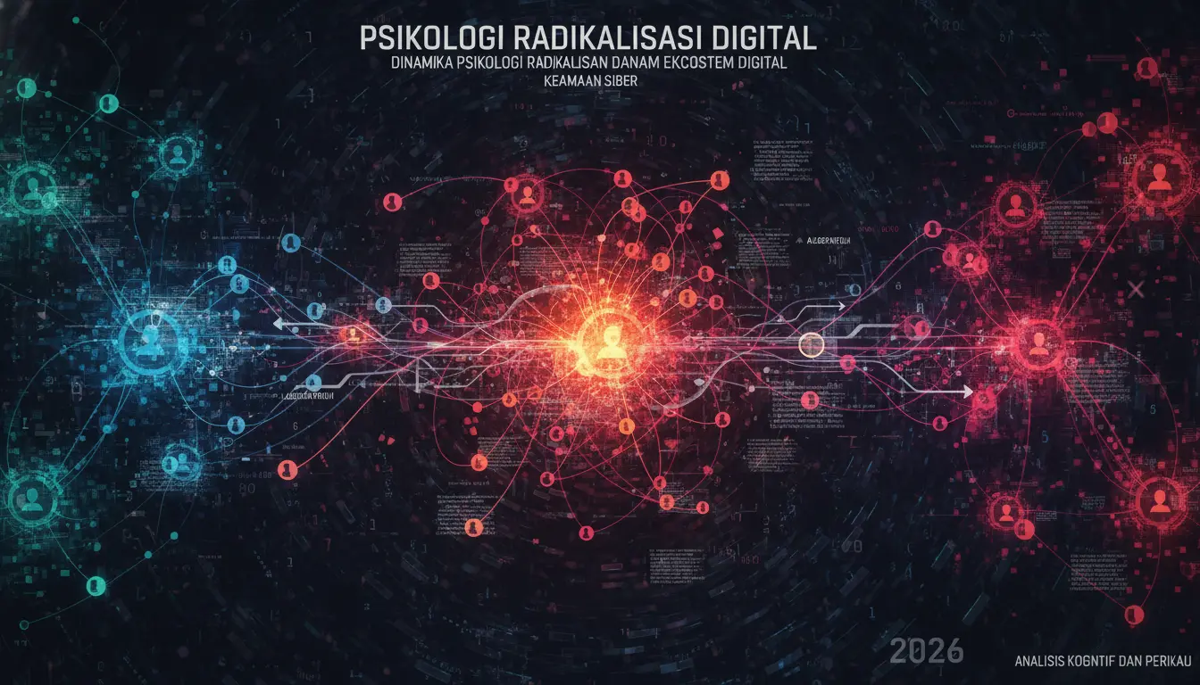 Dinamika Psikologi Radikalisasi dalam Ekosistem Digital: Analisis Kognitif dan Perilaku